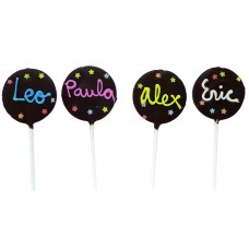 Piruleta choco personalizable Piruleta choco personalizable